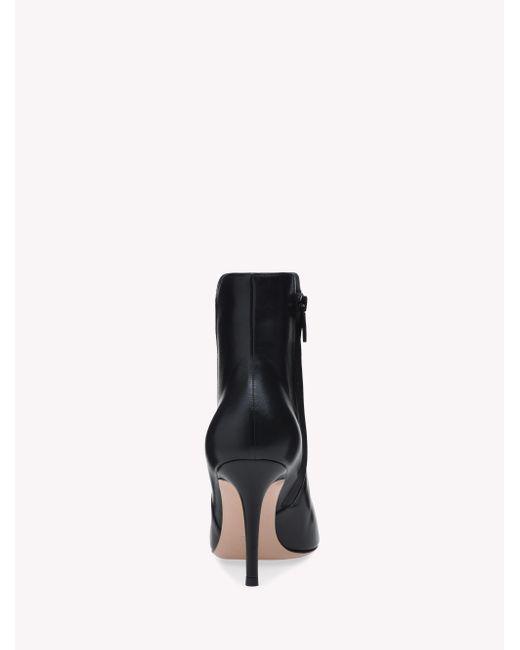 Gianvito Rossi Black Levy 85, Booties, , Leather