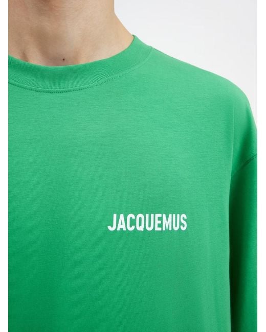 Jacquemus Green Le T-Shirt Manches Longues