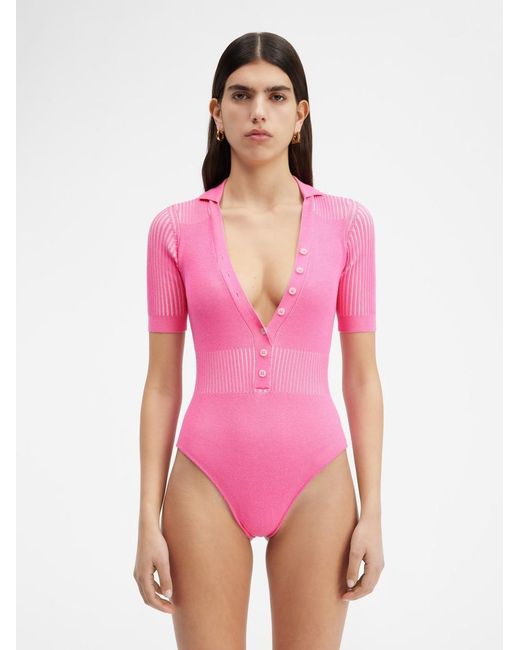 Jacquemus Pink Le Body Yauco