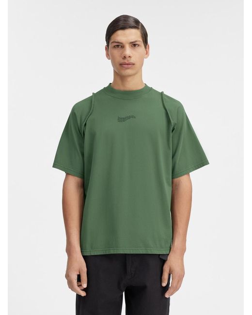 Jacquemus Green Le T-Shirt Camargue for men