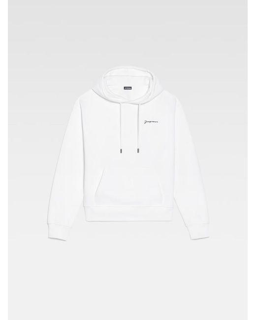 Le Sweatshirt Brodé Jacquemus pour homme en coloris White