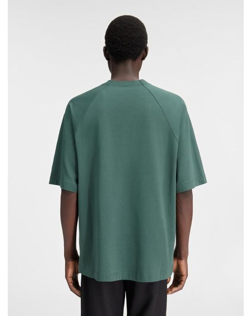Jacquemus Green Le T-Shirt Typo for men