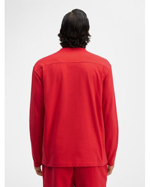 Jacquemus Red Le T-Shirt Manches Longues