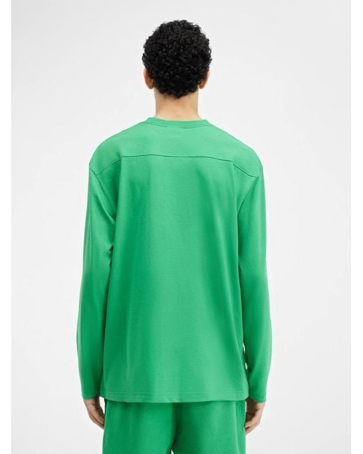 Jacquemus Green Le T-Shirt Manches Longues