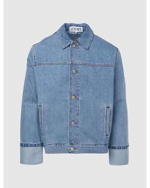 Loewe Fisherman Jacket in Blue for Men Lyst