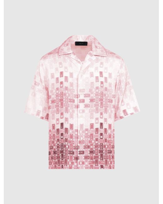Bowling Shirt Bandana Mix Pink