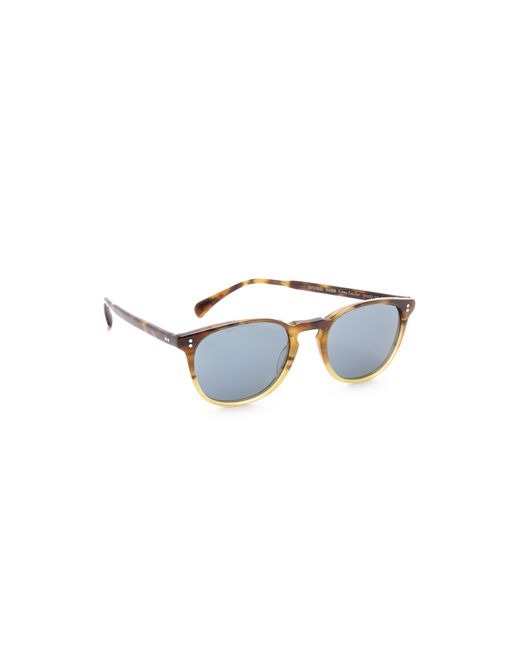 Oliver Peoples Blue Finley Esq. Photochromic Sunglasses