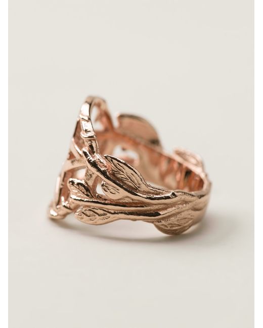 Pamela love pentagram ring top
