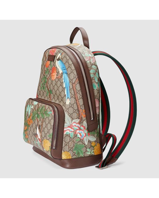 Gucci Blooms Gg Supreme Backpack in Multicolor for Men (GG supreme tian
