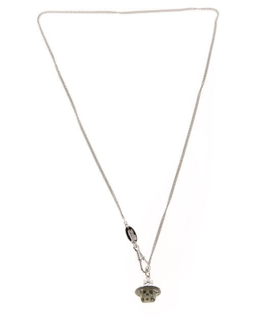 Vivienne Westwood Metallic Otho Orb Necklace