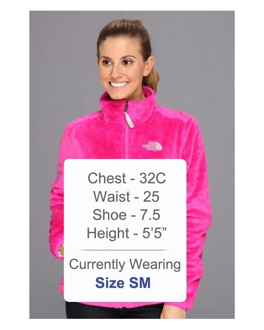 The North Face Osito Jacket in Pink