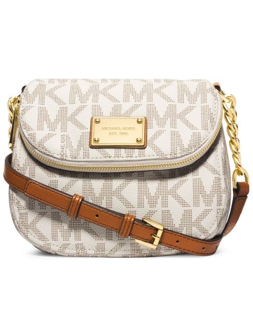Mk top flap crossbody