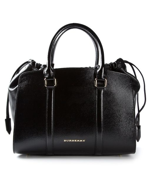 Burberry Dinton Tote in Black | Lyst