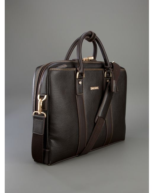 Brooks Brothers Brown Classic Shoulder Bag for men