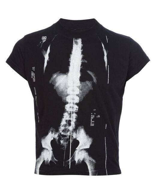 Jean Paul Gaultier Black X-Ray T-Shirt for men