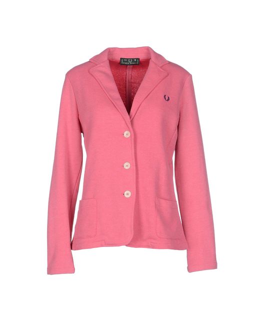 fred perry pink jacket