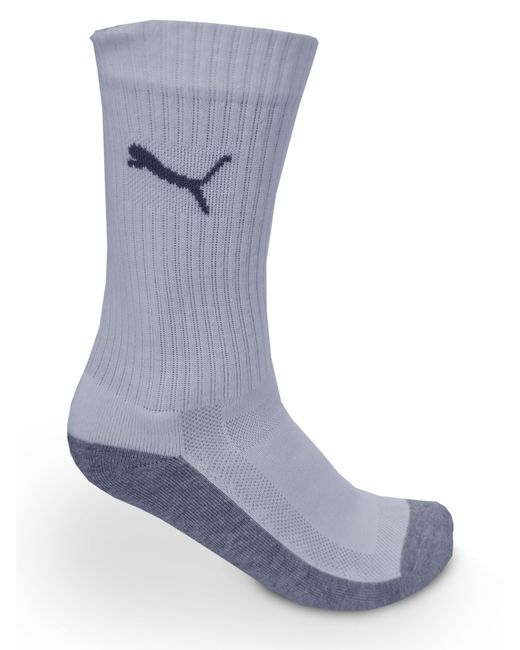 Puma Performance Crew Two Pack Socks in White for Men Lyst