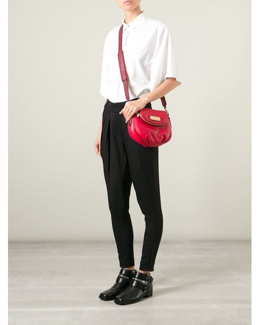 Marc By Marc Jacobs Red 'New Q Mini Natasha' Crossbody Bag