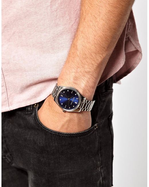 Watch Silver Bracelet Strap 