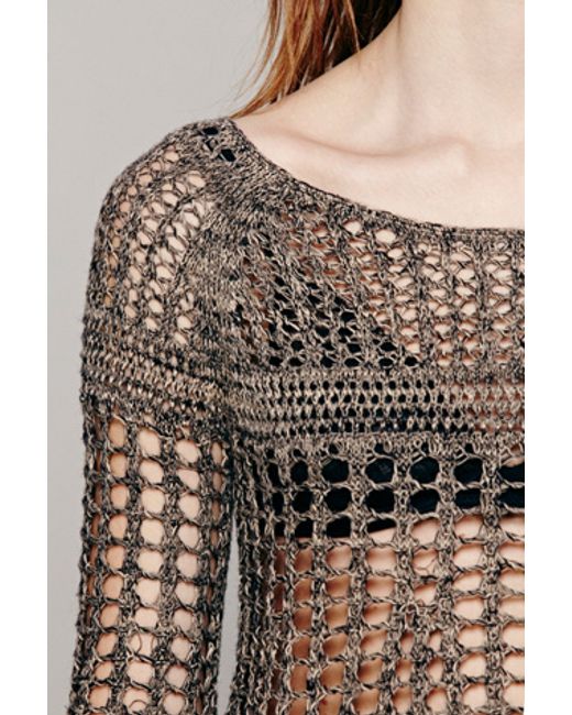 Annabelle Crochet Pullover Top Details about   NWT Free People 