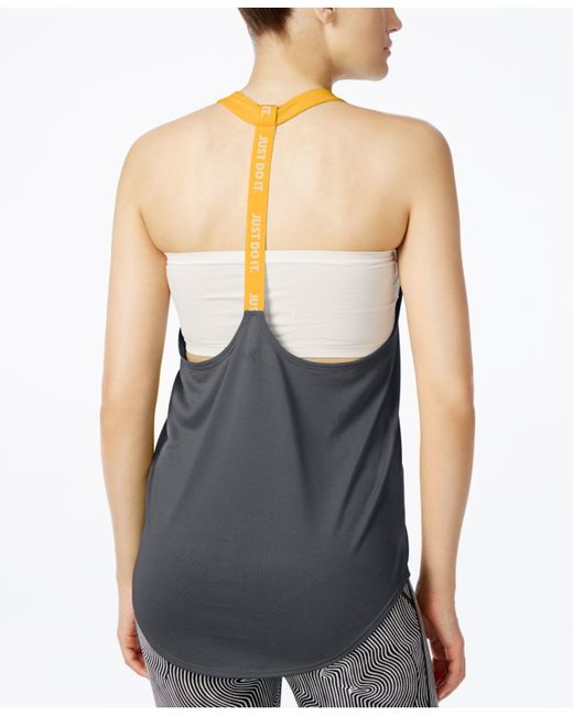 Nike cropped elastika tank hot sale