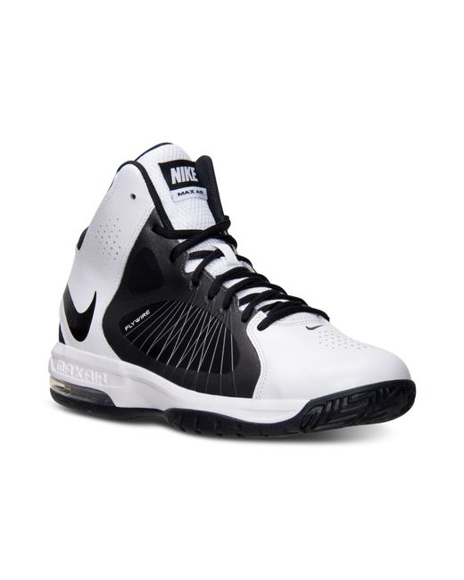 Nike Mens Air Max Actualizer Ii Basketball Sneakers From Finish Line in  White/Black/Metallic Grey (Black) for Men | Lyst