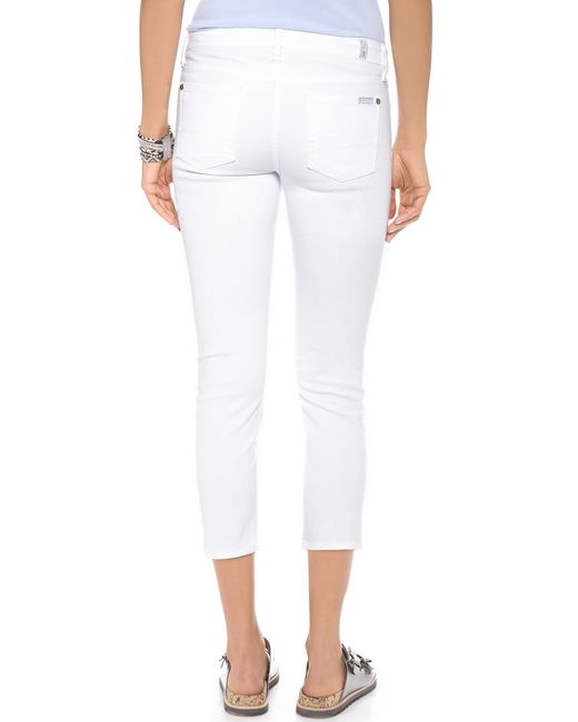 Seven for all mankind kimmie best sale crop