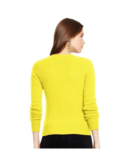Polo ralph lauren Wool-cashmere Sweater in Yellow (optic