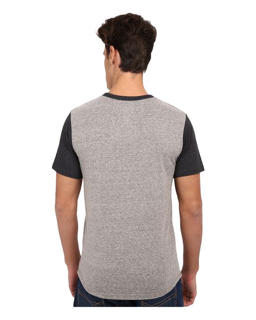Matix Standard Short Sleeve Baseball T-shirt in Gray for Men | Lyst