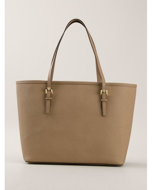 MICHAEL Michael Kors Brown Jet Set Tote
