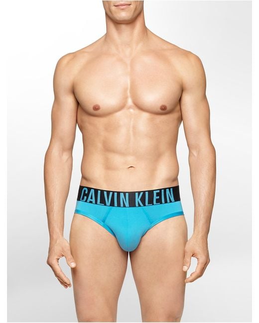 Calvin Klein Underwear Intense Power Micro Hip Brief in Blue for
