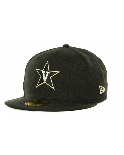 KTZ Vanderbilt Commodores 59fifty Cap in Black for Men Lyst