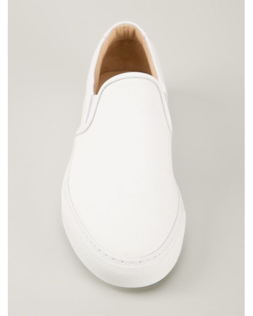 Common Projects White Slip-On Sneakers for men