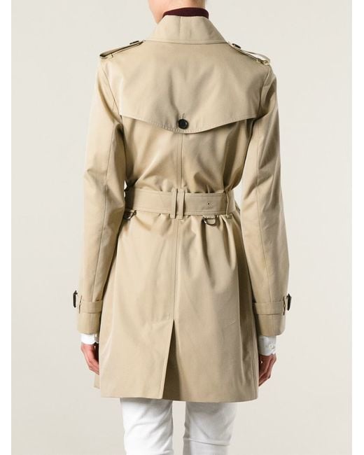 Burberry buckingham Trench Coat in Natural Lyst