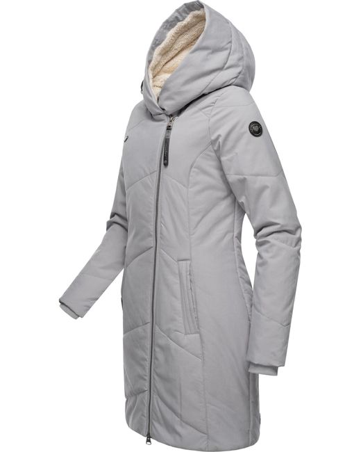 Ragwear Gray Wintermantel Gordon