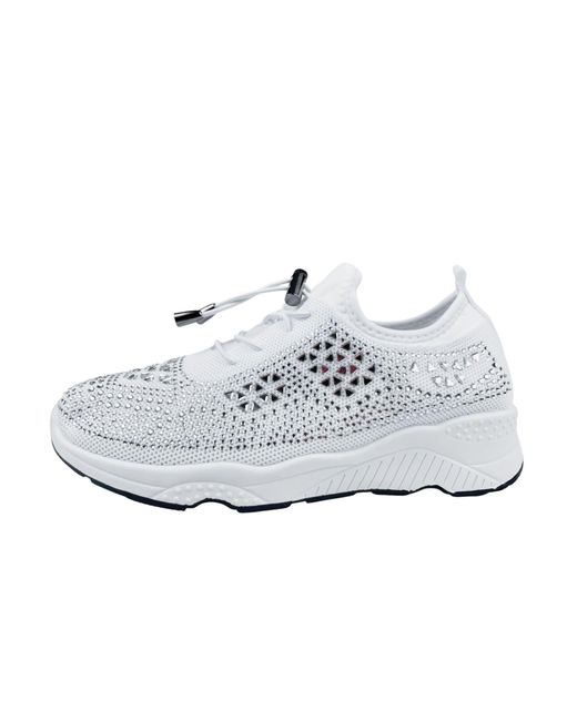 Kumixi White Slipper Sneaker