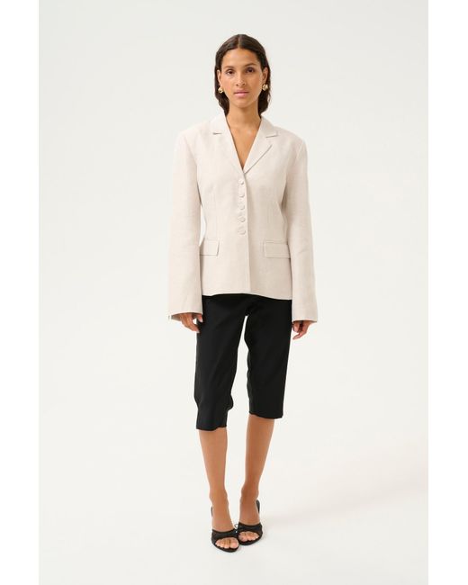 Karen By Simonsen White Blazer 'Via'