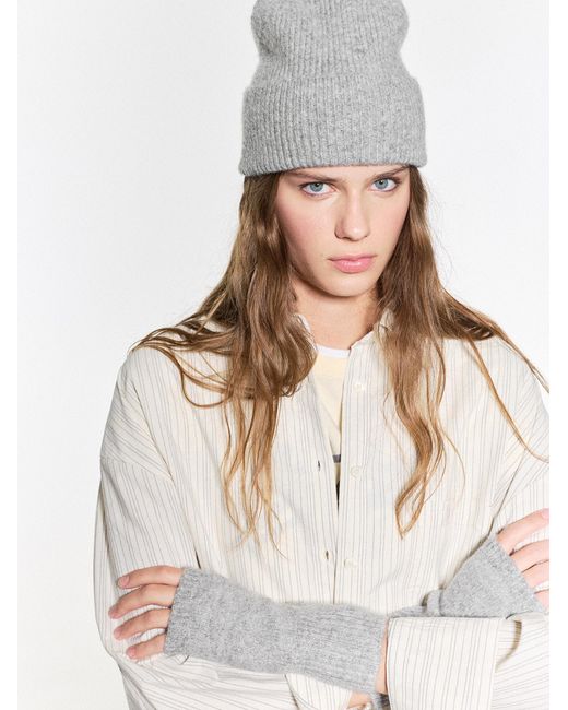 Pull&Bear Mütze in Gray für Herren