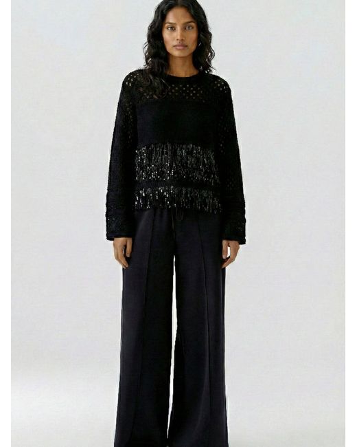 Ouí Black Pullover