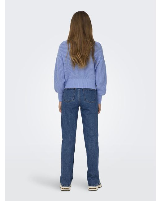 ONLY Blue Pullover 'doritta'