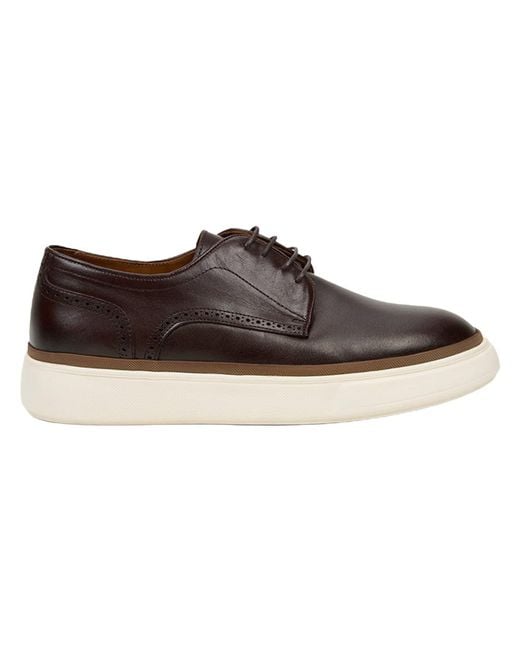 Desa Schnürschuh Spitze in Brown für Herren