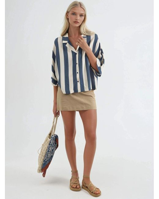 Busem Blue Bluse