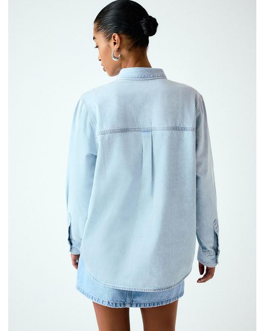 Next Blue Bluse