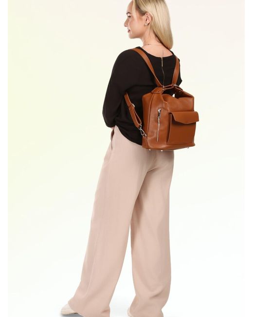 Toscanio Brown Rucksack