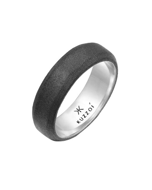 Kuzzoi Ring in Black für Herren
