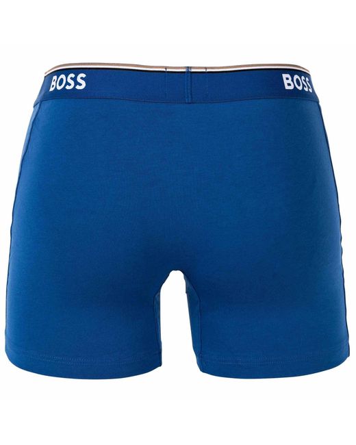 Boss Boxershorts Power in Blue für Herren