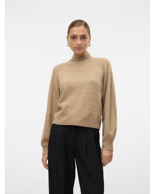 Vero Moda Natural Pullover Vmleaf