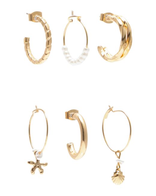 Pull&Bear White Ohrringe