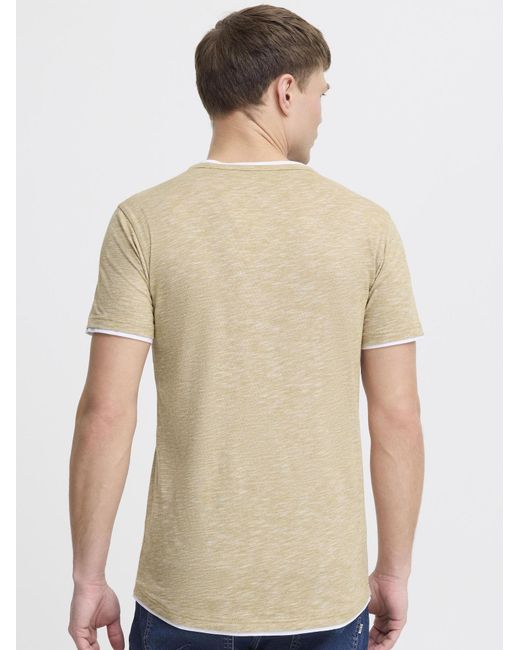 Solid Shirt Rigos in Natural für Herren