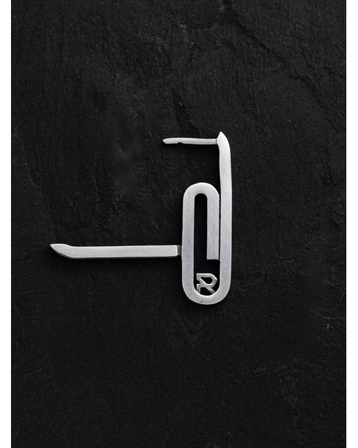 REYTEL Ohrring Clip in White für Herren